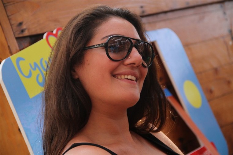 Cyan Beach Bar on Sunday